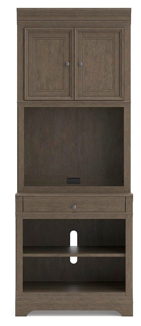 Janismore Bookcase - Dark Brown (3)
