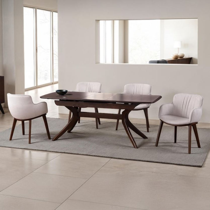 hadsten-5-piece-dining-set-taupe-walnut-finish