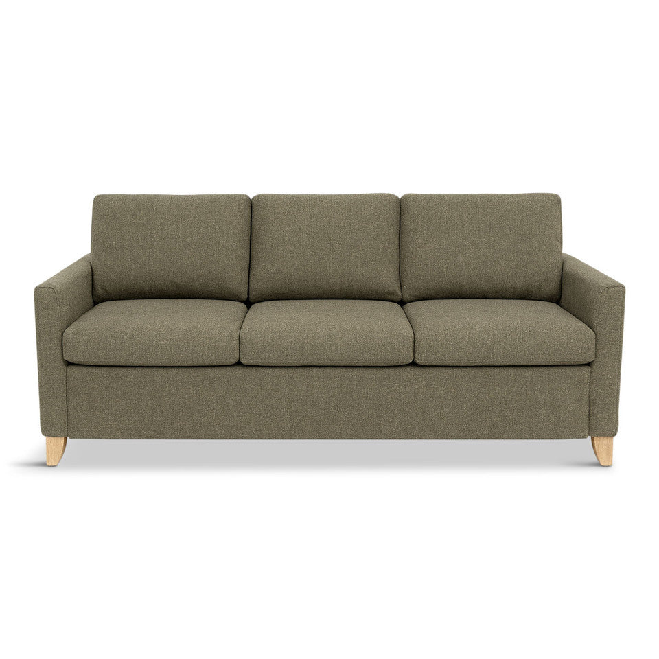 Harris Queen Plus Silver Sleeper by American Leather