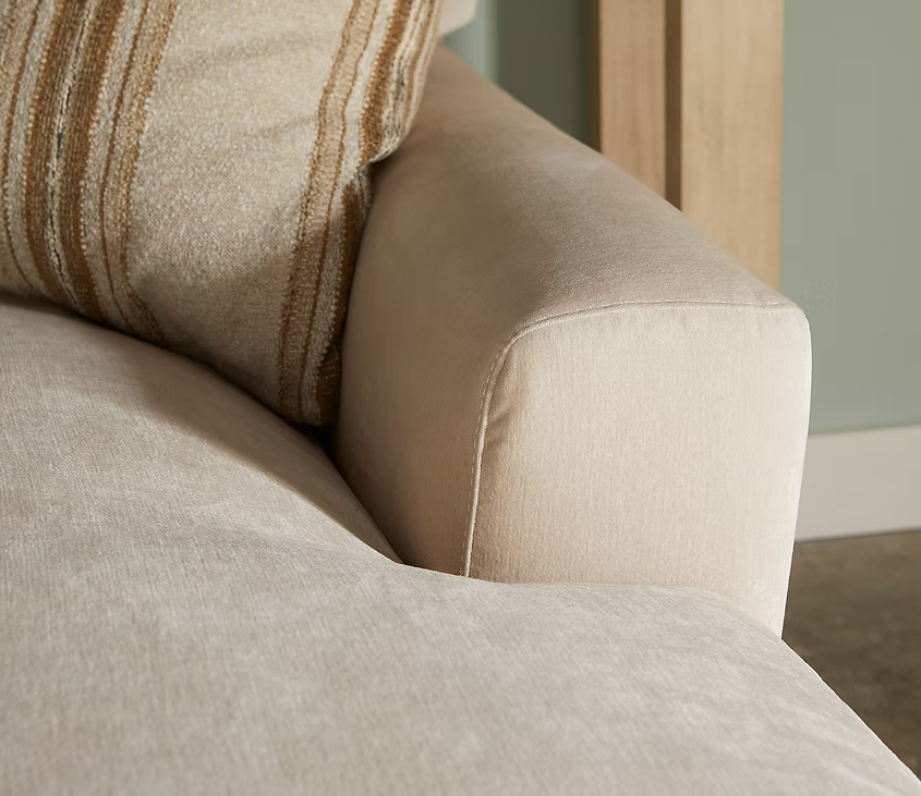 Jonathan Louis Harris L-Shaped Sectional – Performance Fabric Sofa