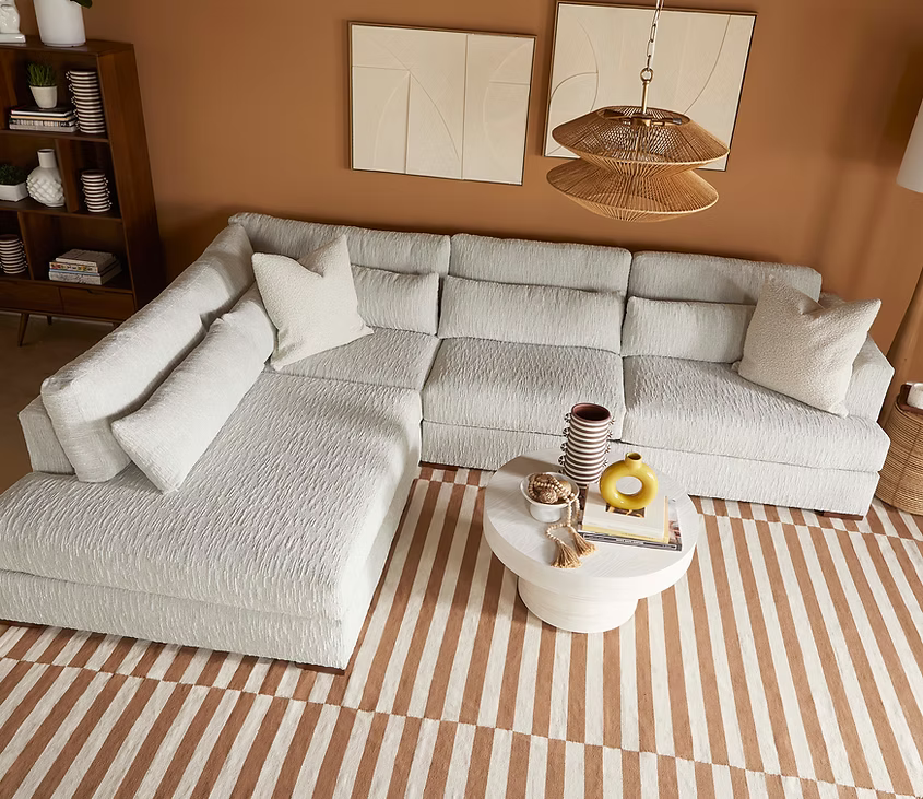 Jonathan Bernard Sectional - Lifestyle