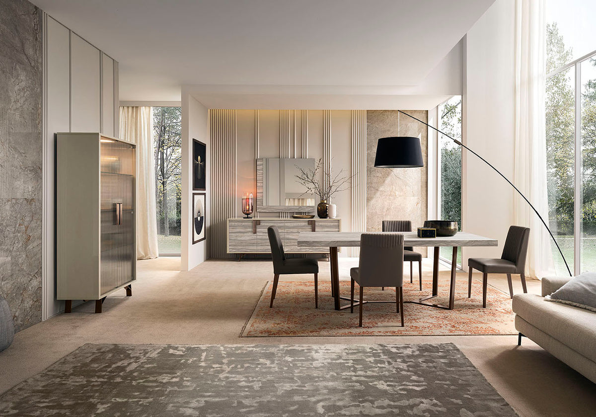 ALF Italia Jupiter extendable dining table view 2