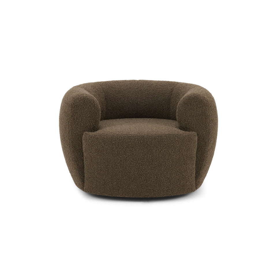 Kensington Swivel Chair by American Leather