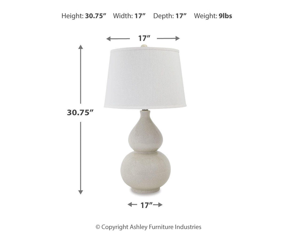 Saffi Table Lamp - Beige (3)