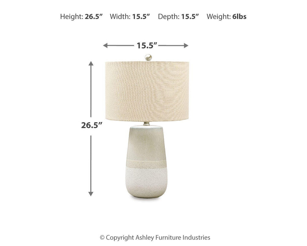 Shavon Table Lamp - Beige (3)