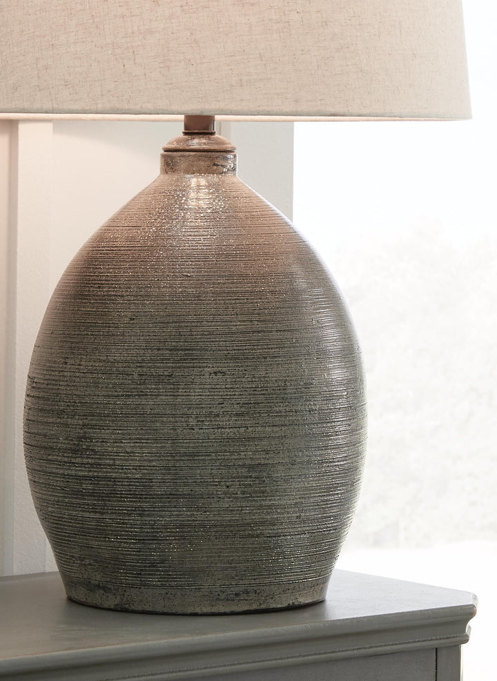 Joyelle Table Lamp - Gray (3)