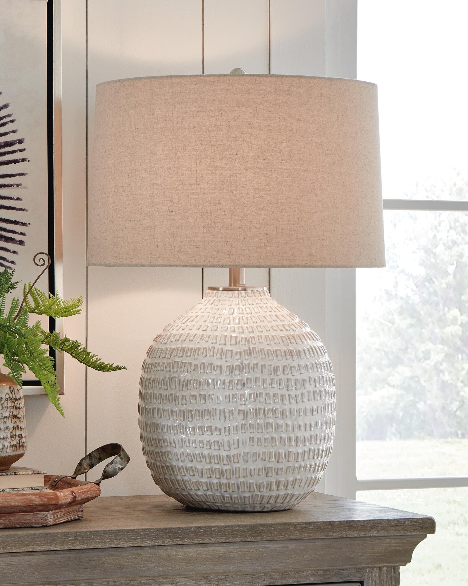 Jamon Table Lamp - Beige (2)