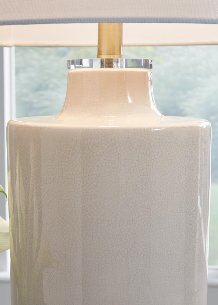 Cylener Table Lamp - Beige (4)