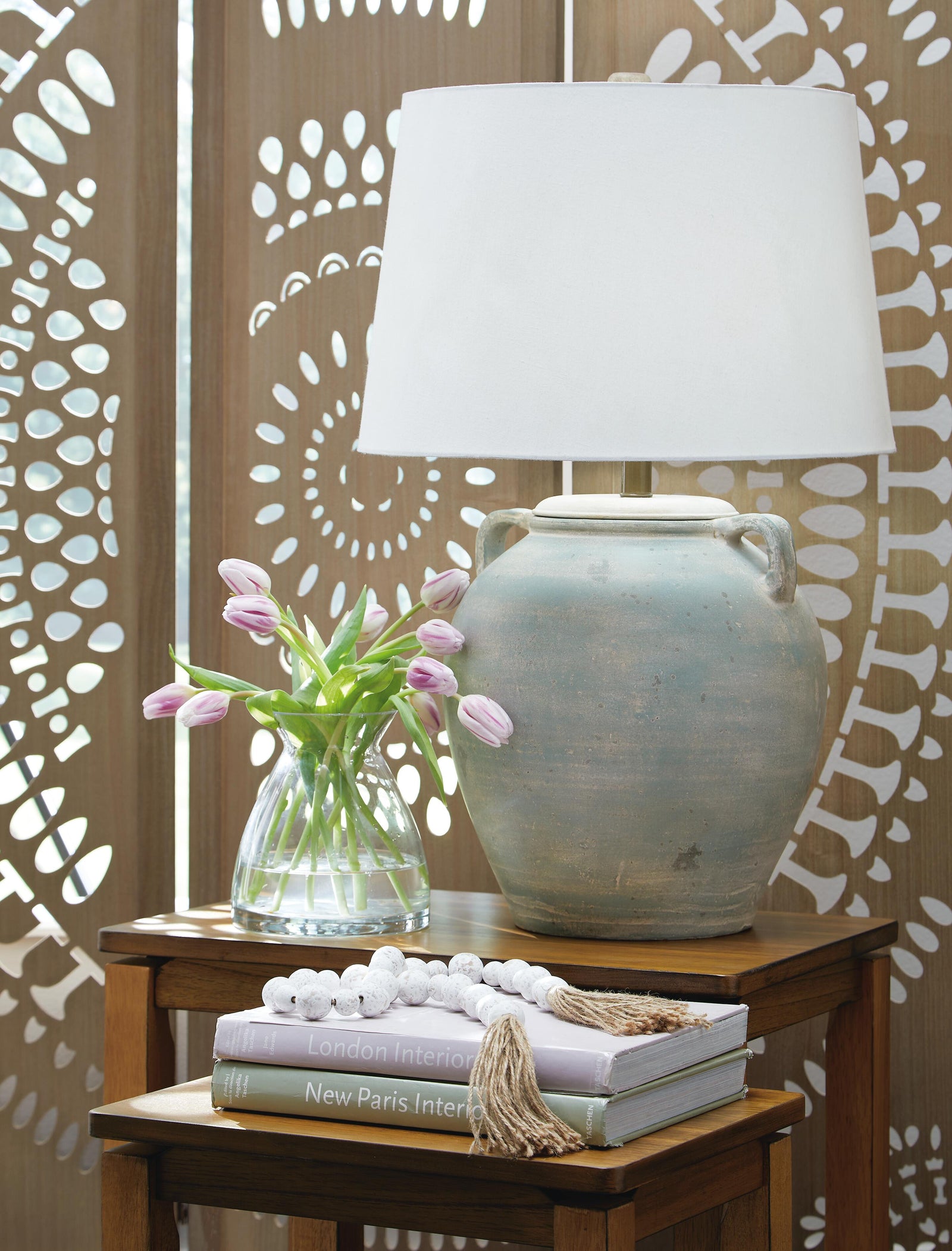 Shawburg Table Lamp - Green (2)