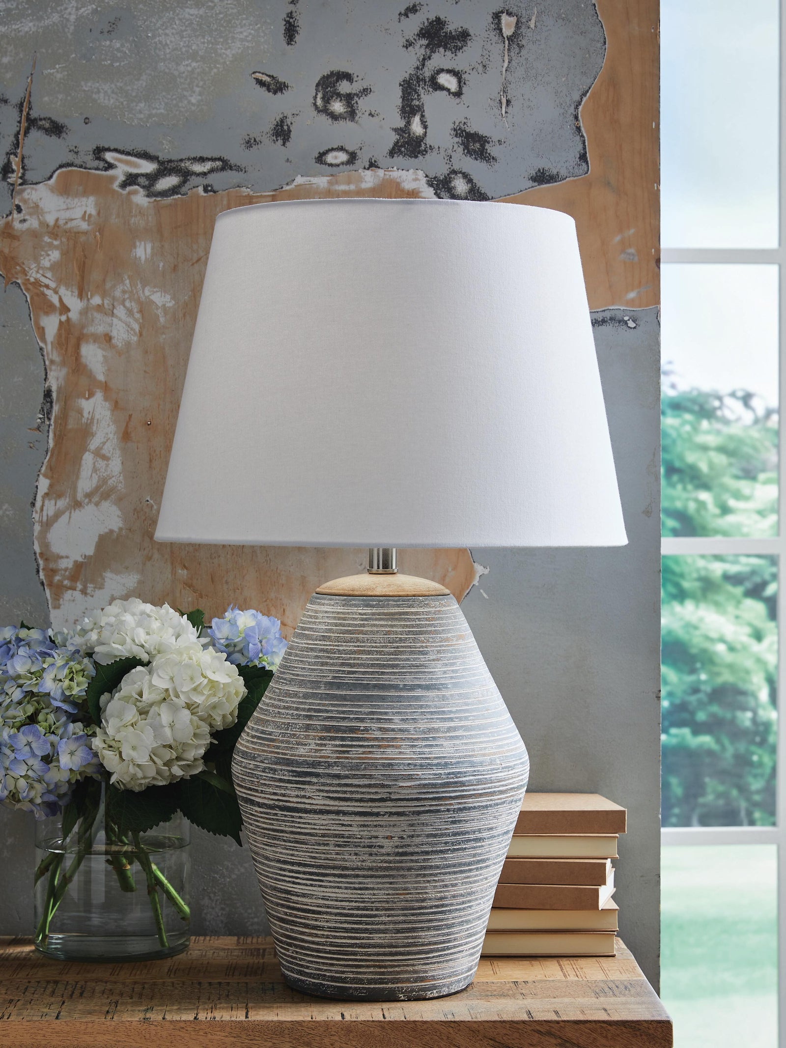 Lawrock Table Lamp - Blue (2)