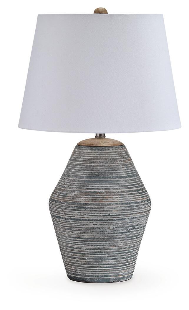 Lawrock Table Lamp - Blue (1)