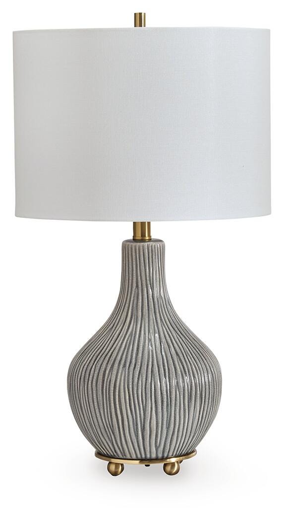 Judlen Table Lamp - Dark Gray (1)