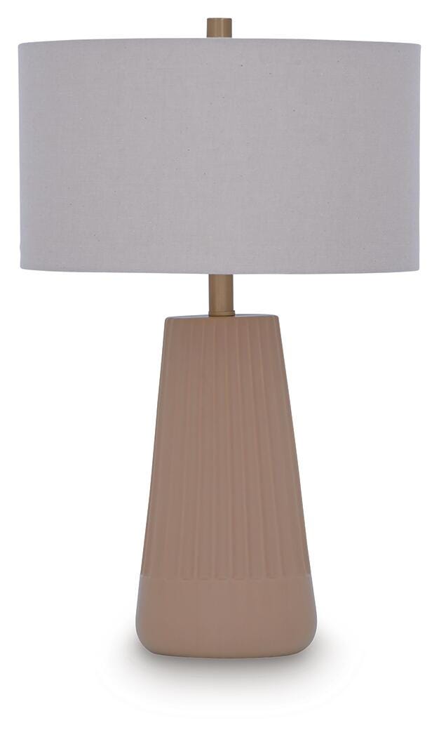 Dellner Table Lamp - Mocha (1)