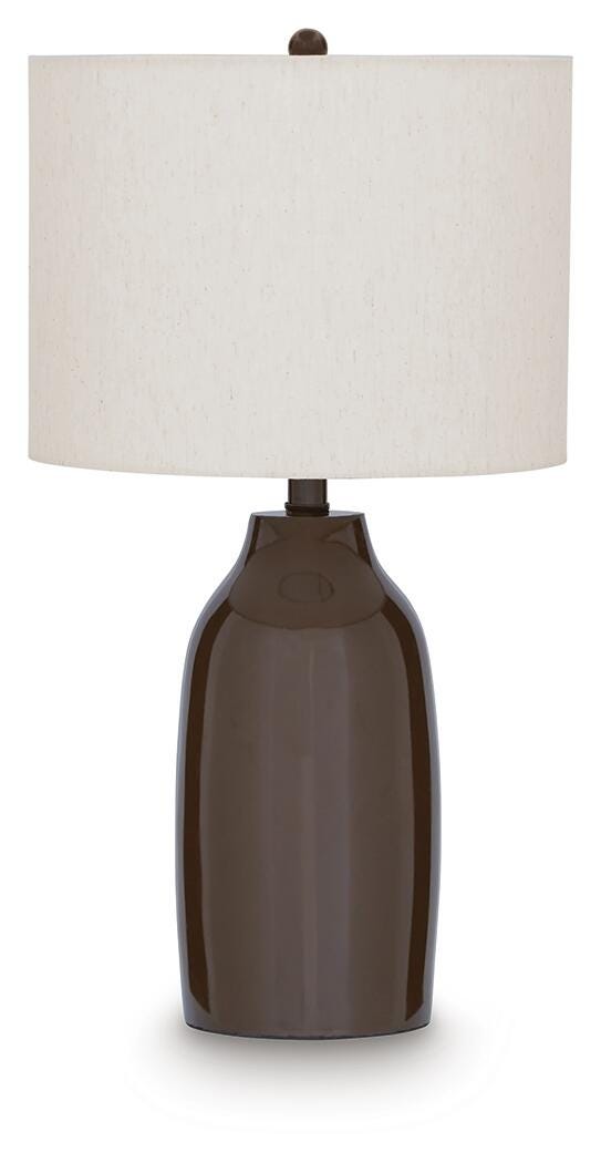Jyler Table Lamp - Brown (1)
