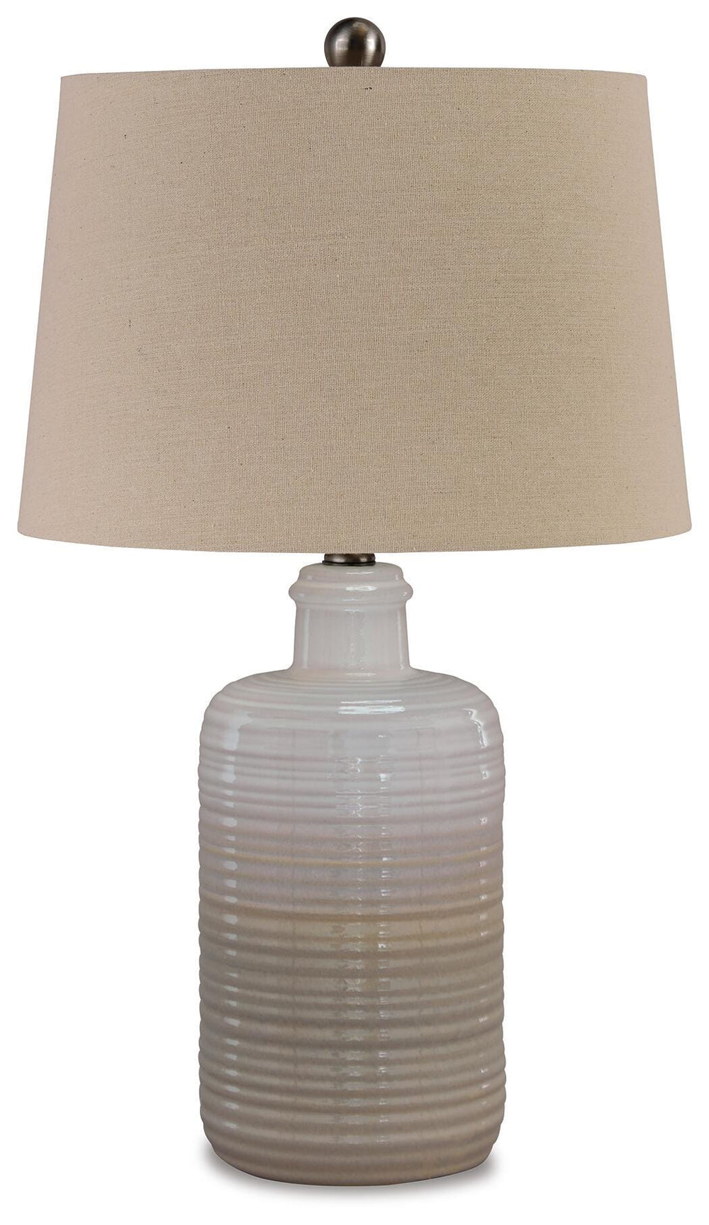 Marnina Table Lamp (Set of 2) - Light Brown (5)