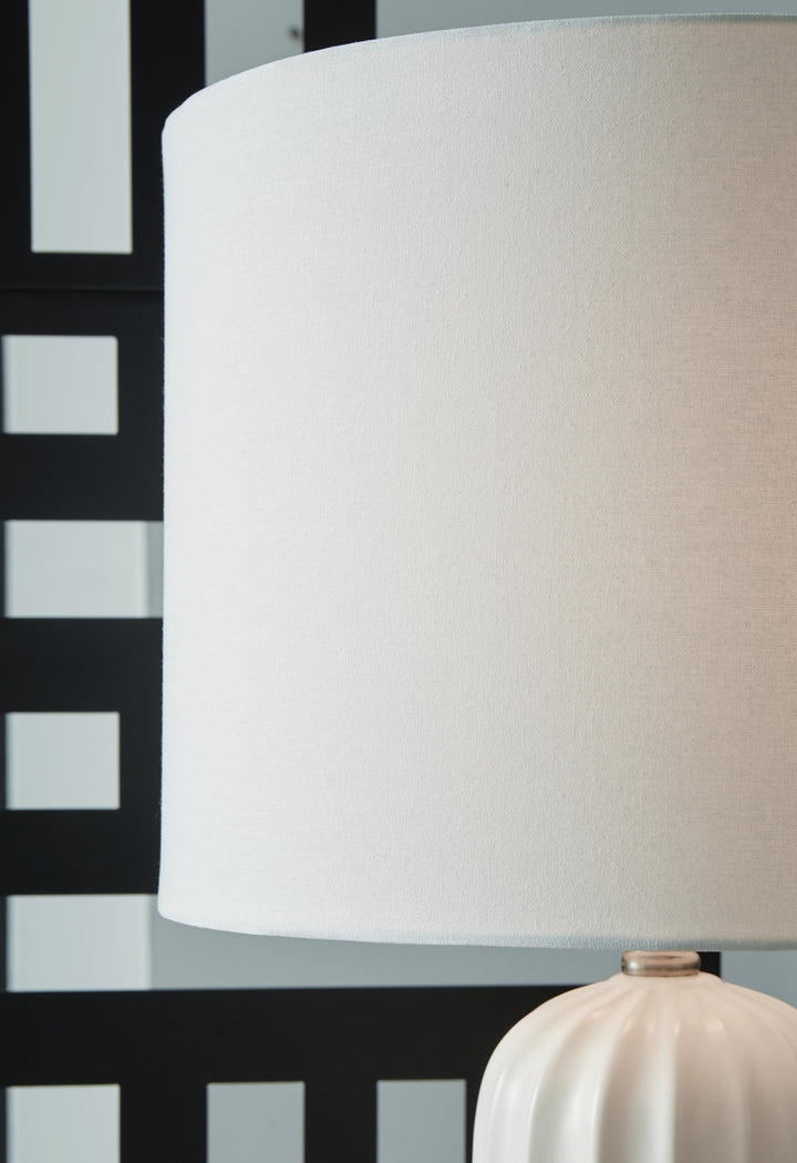 Clarkland Table Lamp (Set of 2) - White (3)