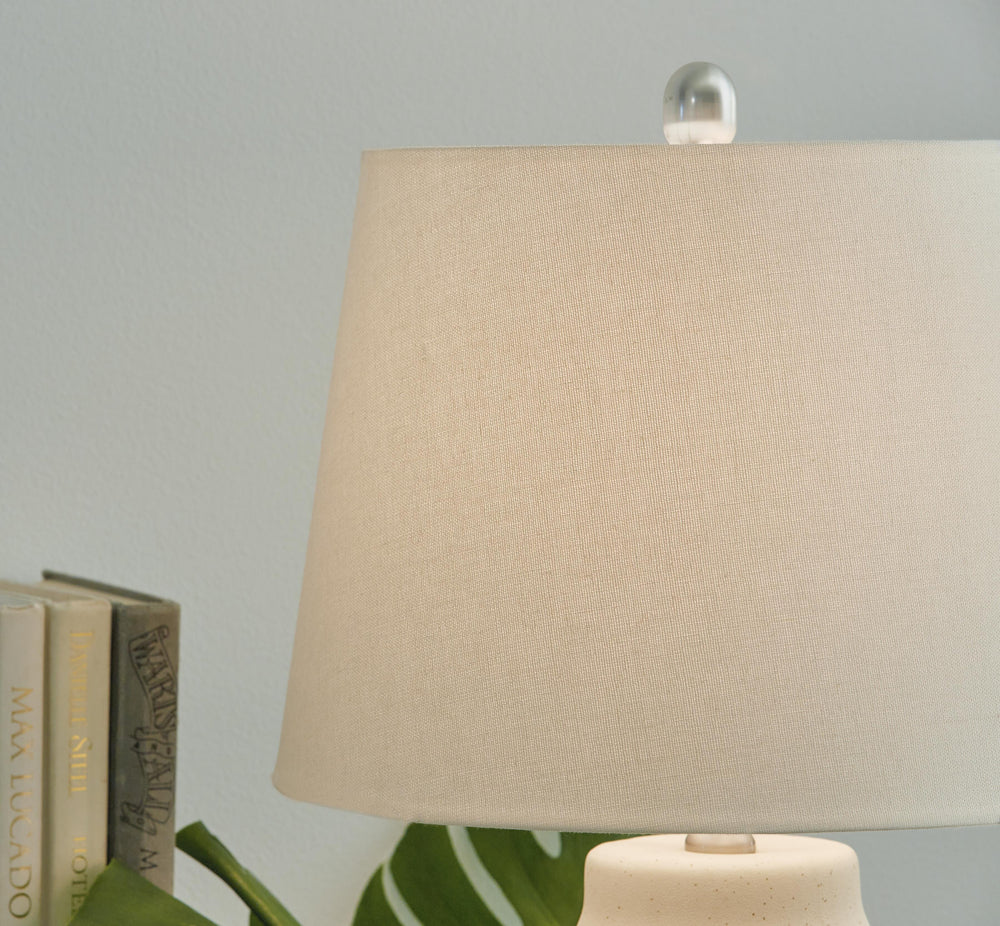 Afener Table Lamp (Set of 2) - Beige (3)