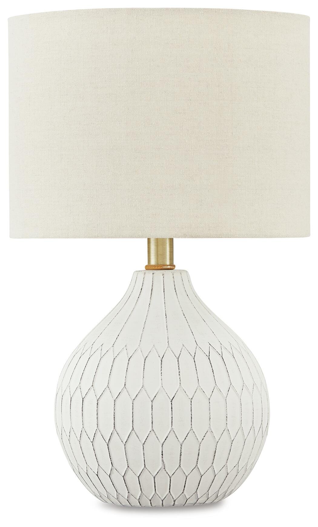 Wardmont Table Lamp - White (1)