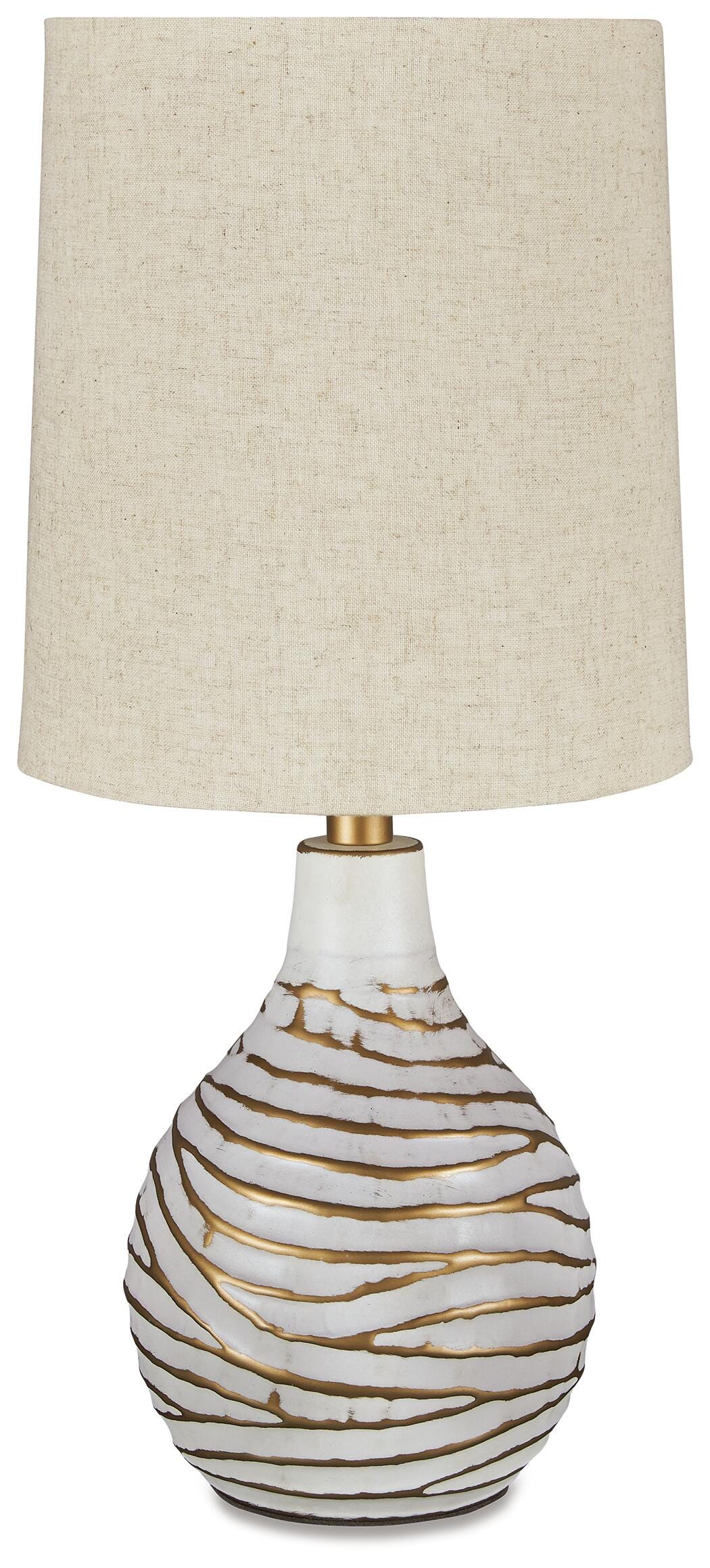 Aleela Table Lamp - White (1)