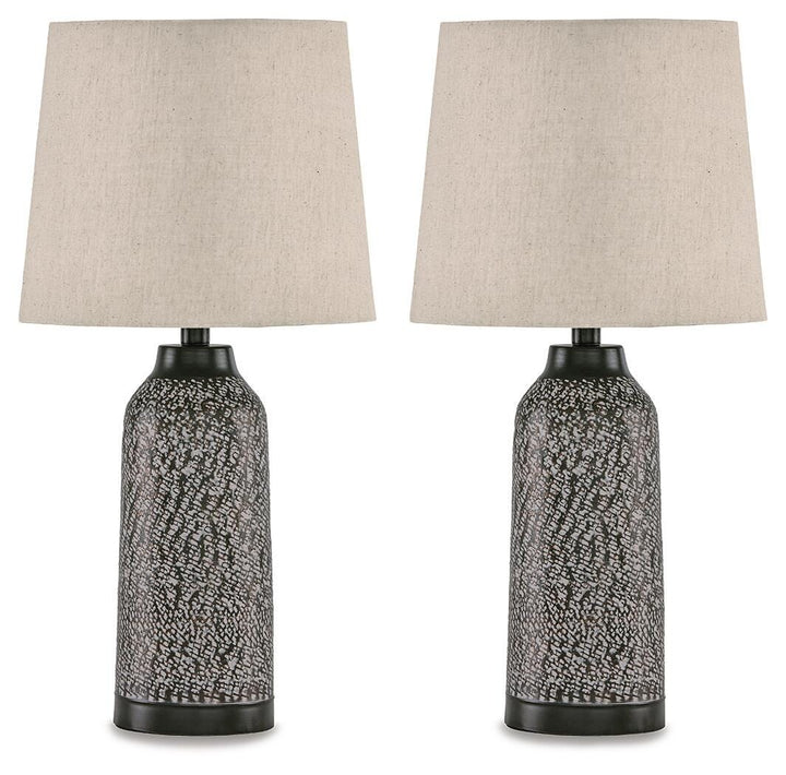 Lanson Table Lamp (Set of 2) - Dark Gray (1)