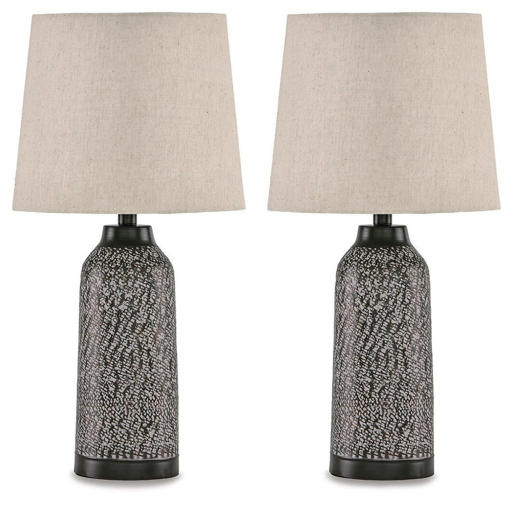 Lanson Table Lamp (Set of 2) - Dark Gray (1)