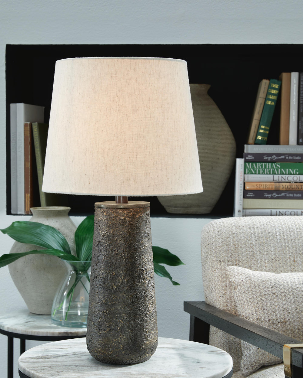 Chaston Table Lamp (Set of 2) - Dark Gray (2)