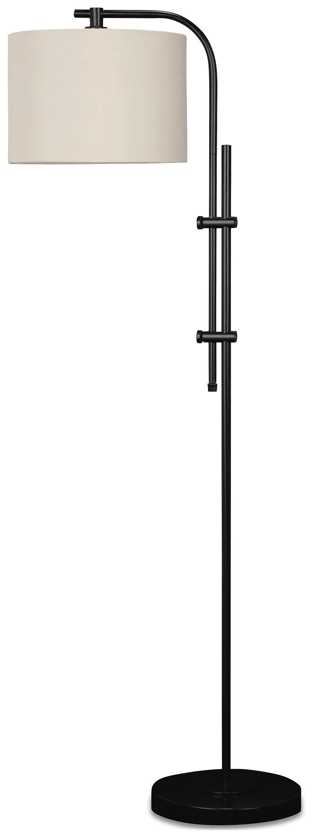 Baronvale Floor Lamp - Black (1)
