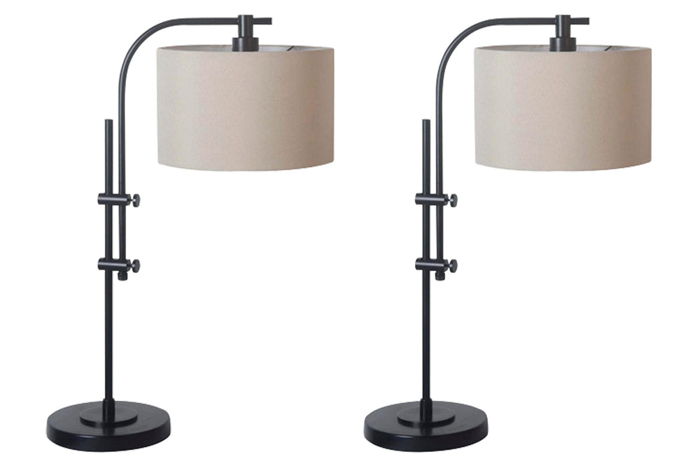 Baronvale Accent Lamp (Set of 2) - Black (2)