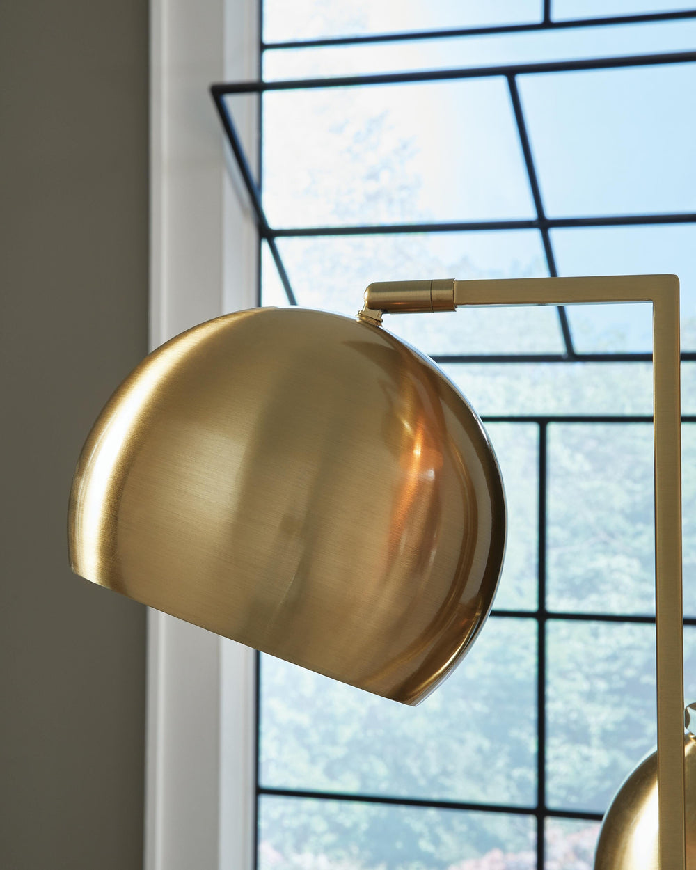 Sorcha Floor Lamp - Gold Finish/Black (3)