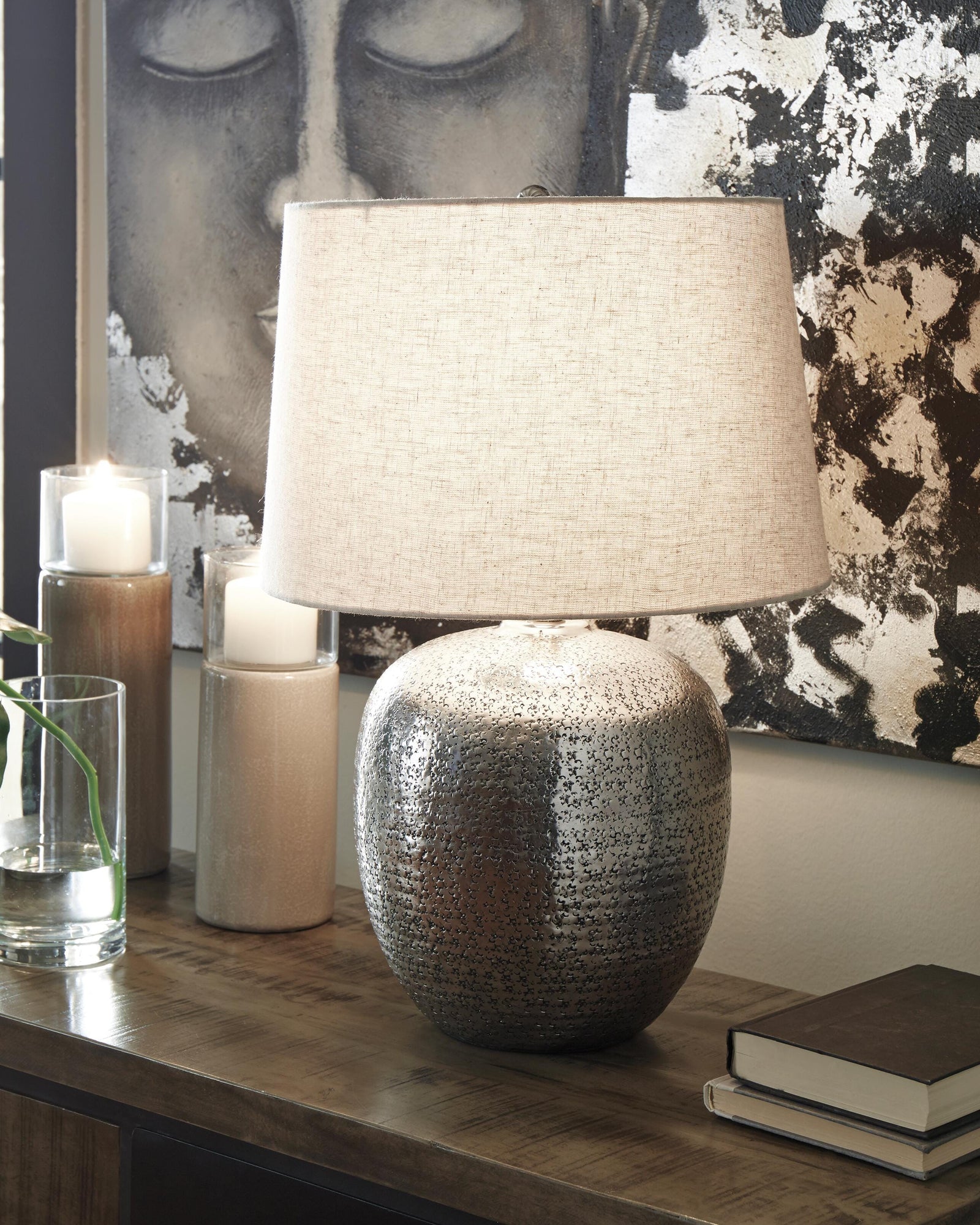 Magalie Table Lamp - Dark Gray (2)