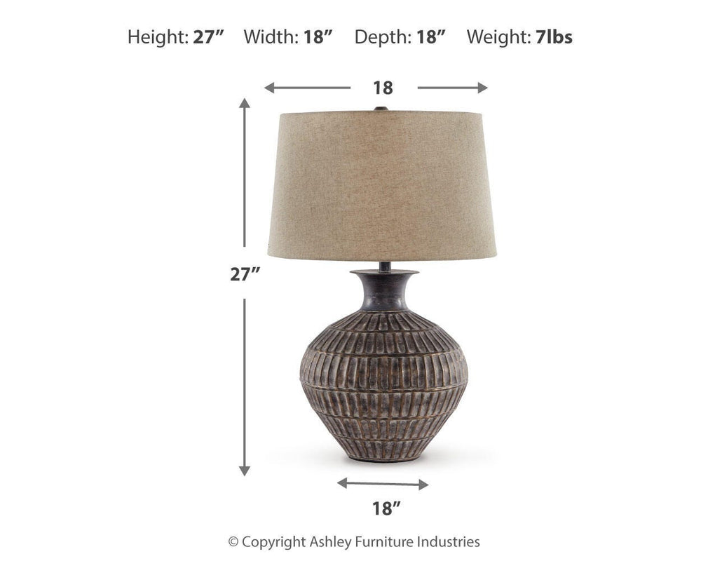 Magan Table Lamp - Bronze (4)
