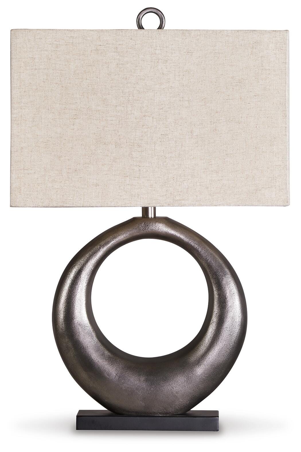 Saria Table Lamp - Dark Gray (1)