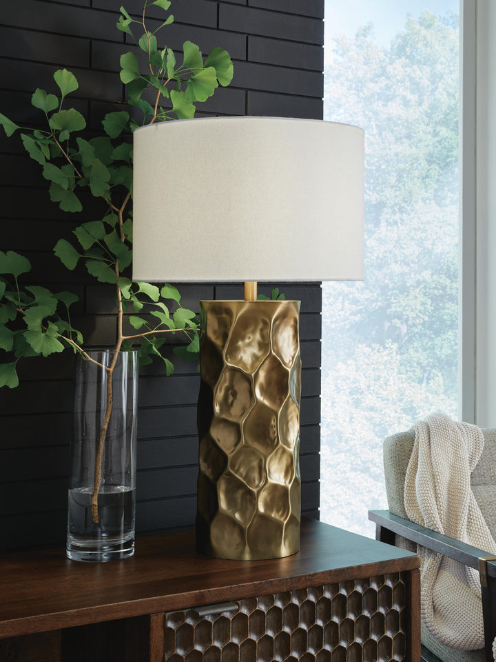 Marshawn Table Lamp - Gold (2)