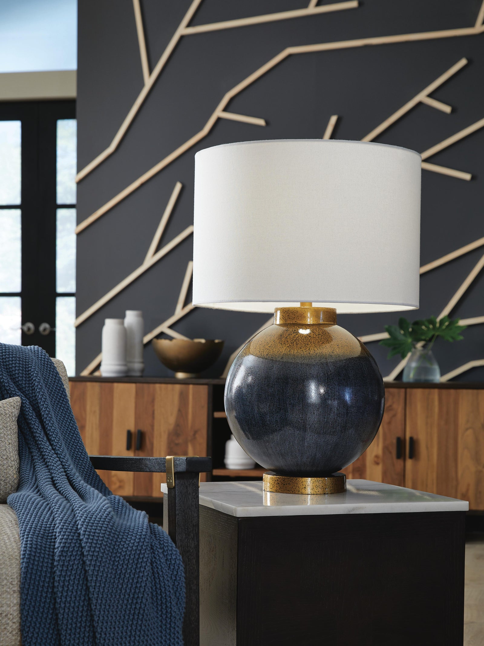 Adara Table Lamp - Blue (2)
