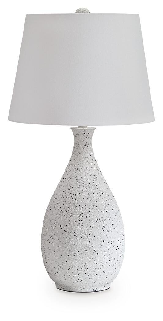 Wyattford Table Lamp - White (1)