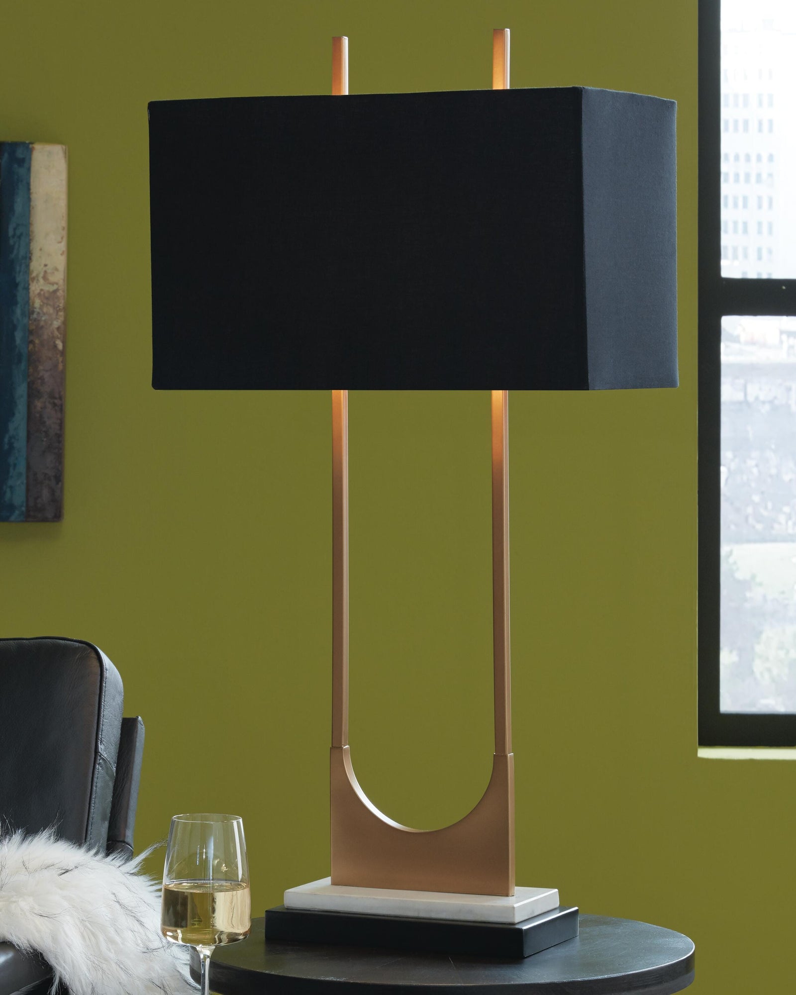 Malana Table Lamp - Light Brown (2)