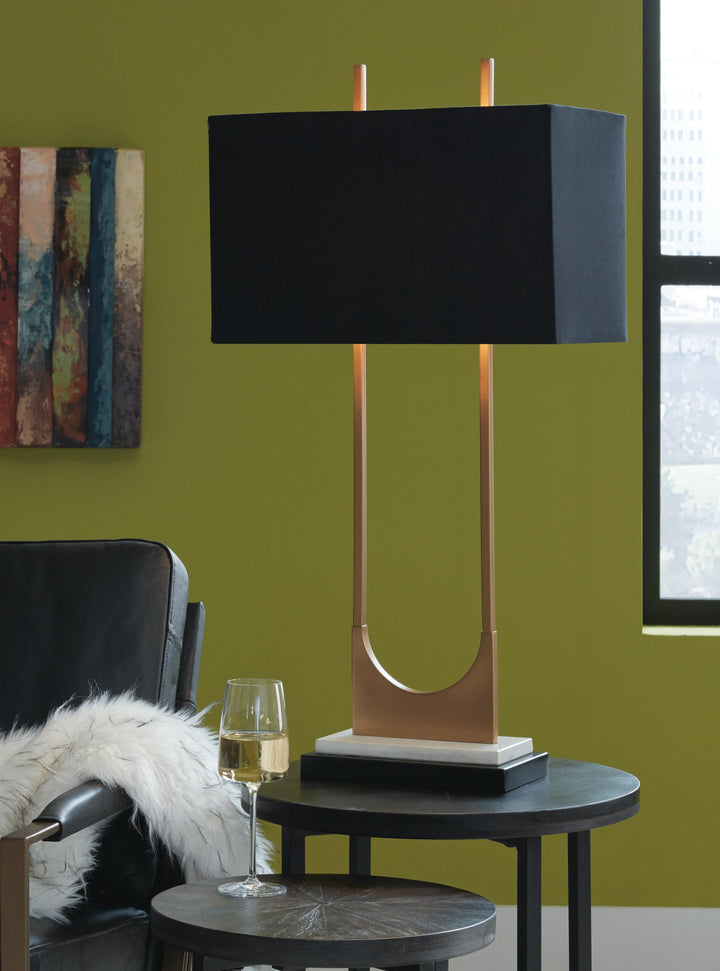 Malana Table Lamp - Light Brown (3)