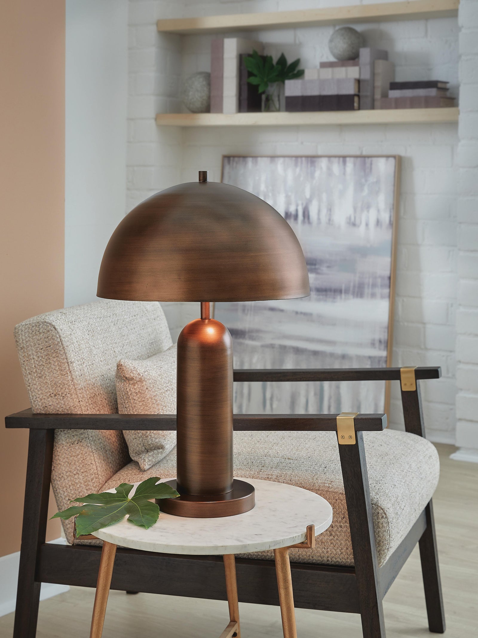 Wendfield Table Lamp - Dark Brown (2)