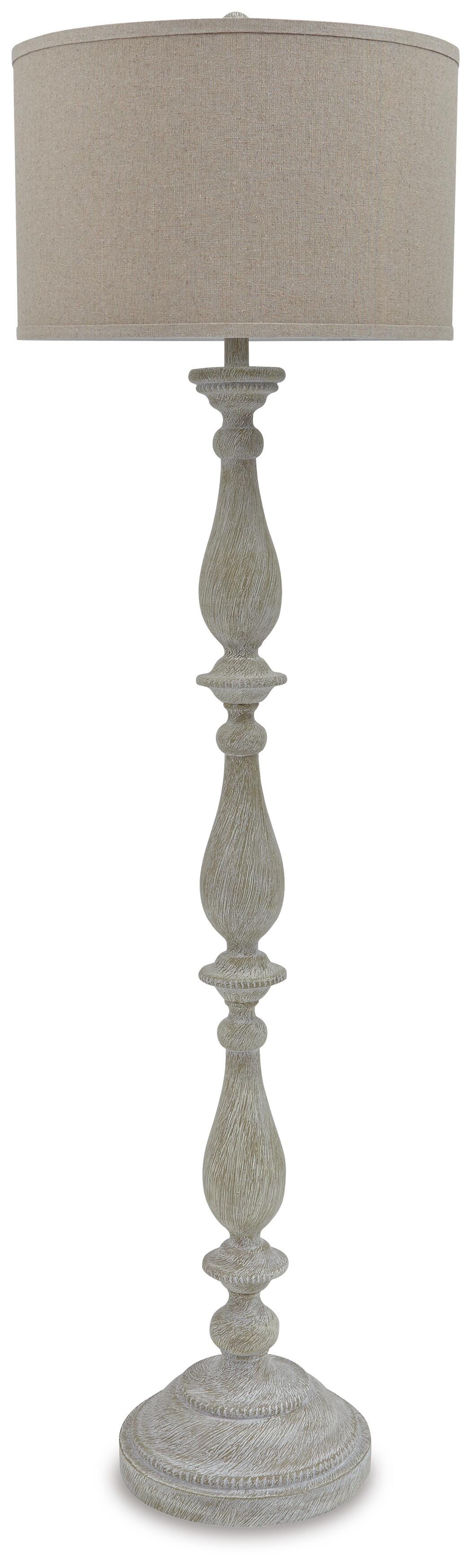 Bernadate Floor Lamp - Beige (1)