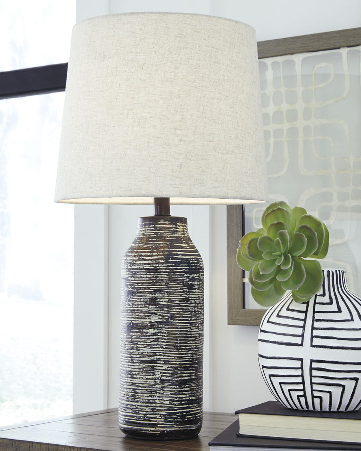 Mahima Table Lamp (Set of 2) - Black (2)