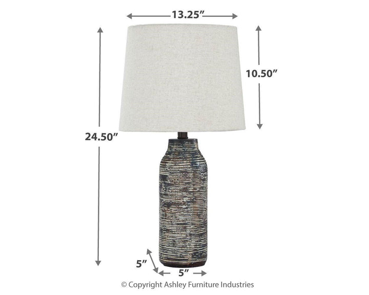 Mahima Table Lamp (Set of 2) - Black (3)