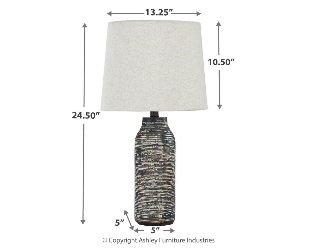 Mahima Table Lamp (Set of 2) - Black (3)