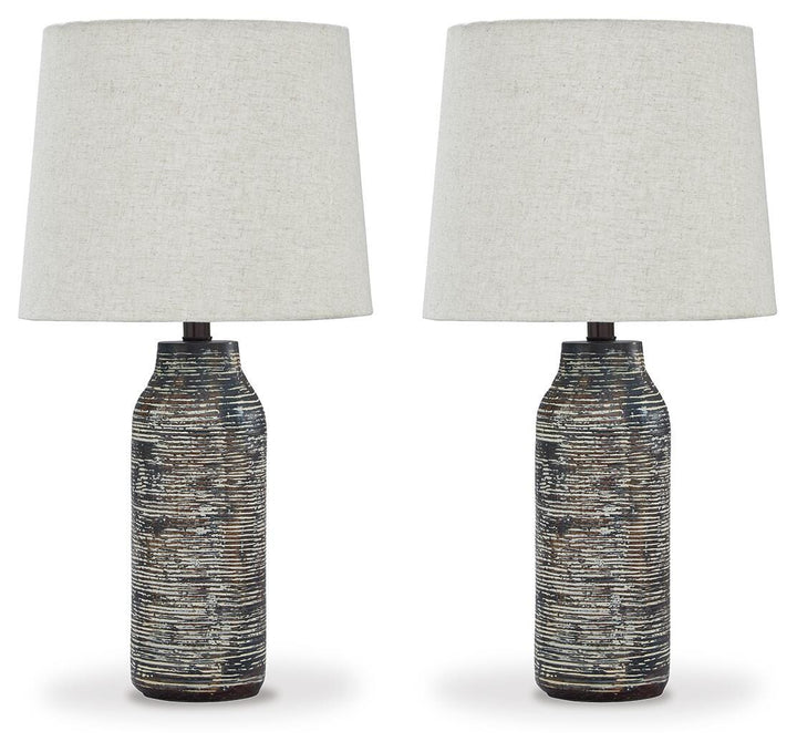 Mahima Table Lamp (Set of 2) - Black (1)