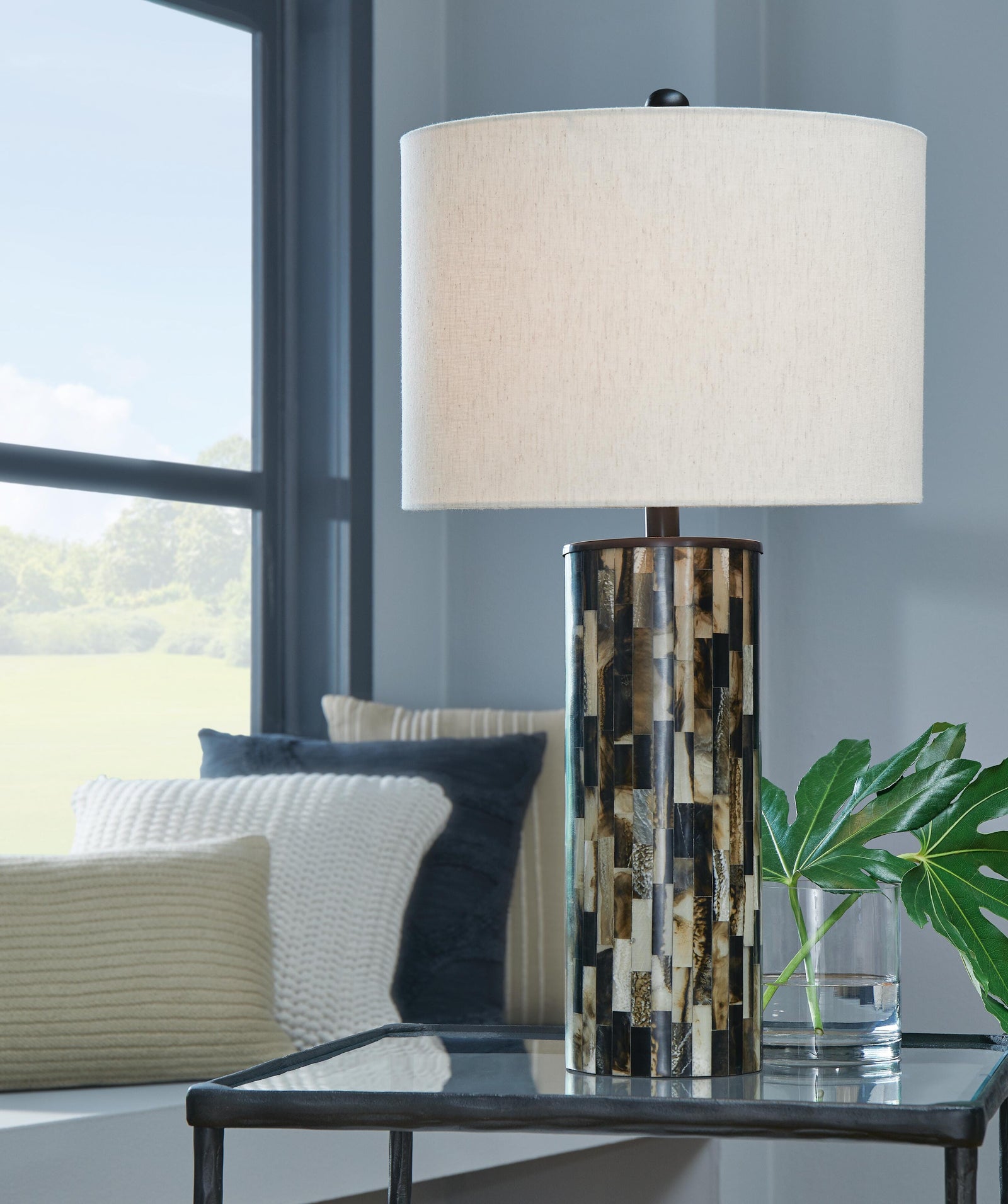 Ellford Table Lamp - Dark Brown (2)