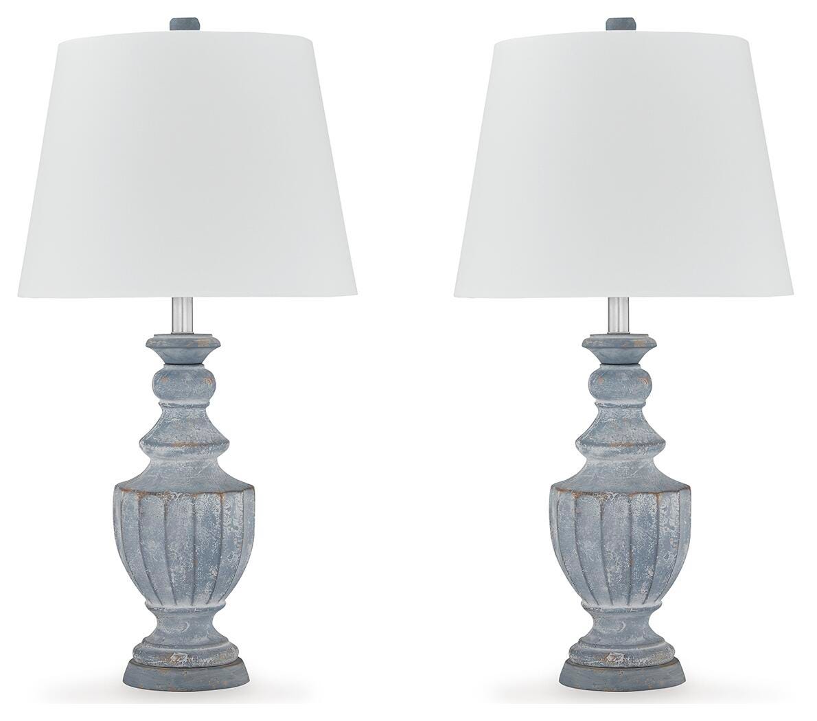 Cylerick Table Lamp (Set of 2) - Antique Blue (2)