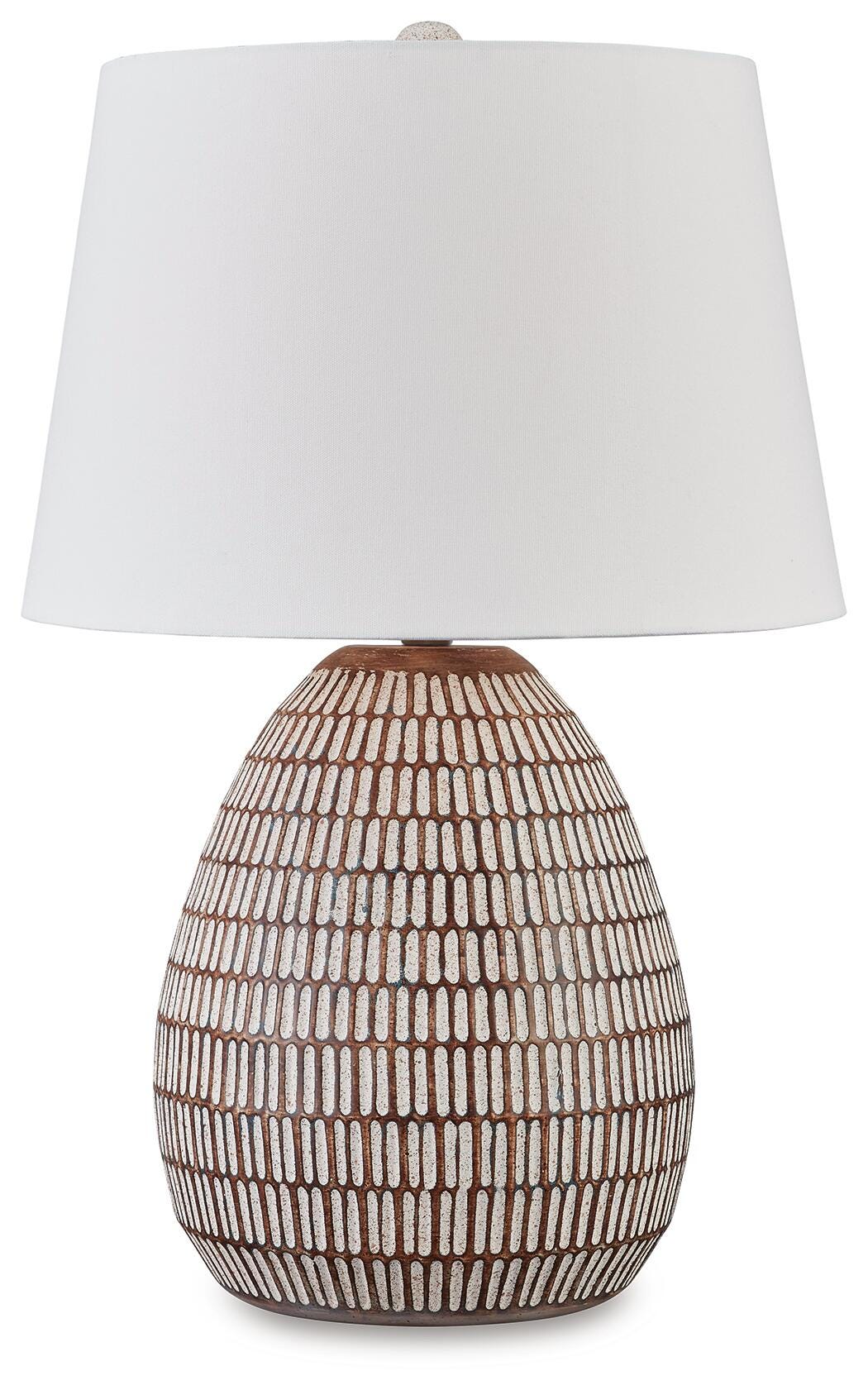 Darrich Table Lamp - Beige (1)