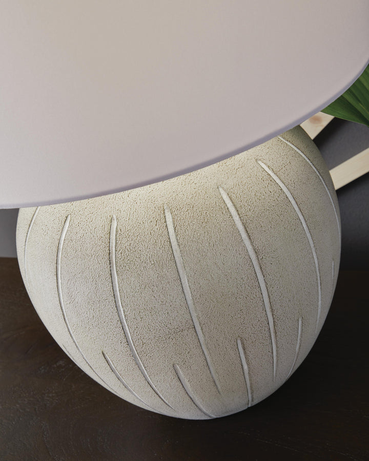 Calbert Table Lamp - Gray (4)