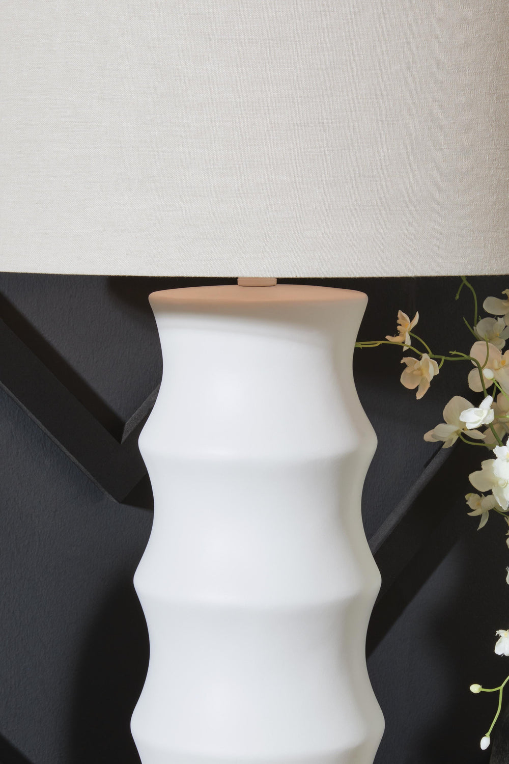 Veraleigh Table Lamp - White (3)
