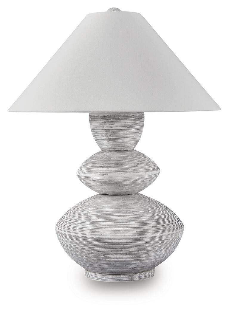 Brickdon Table Lamp - Gray (1)
