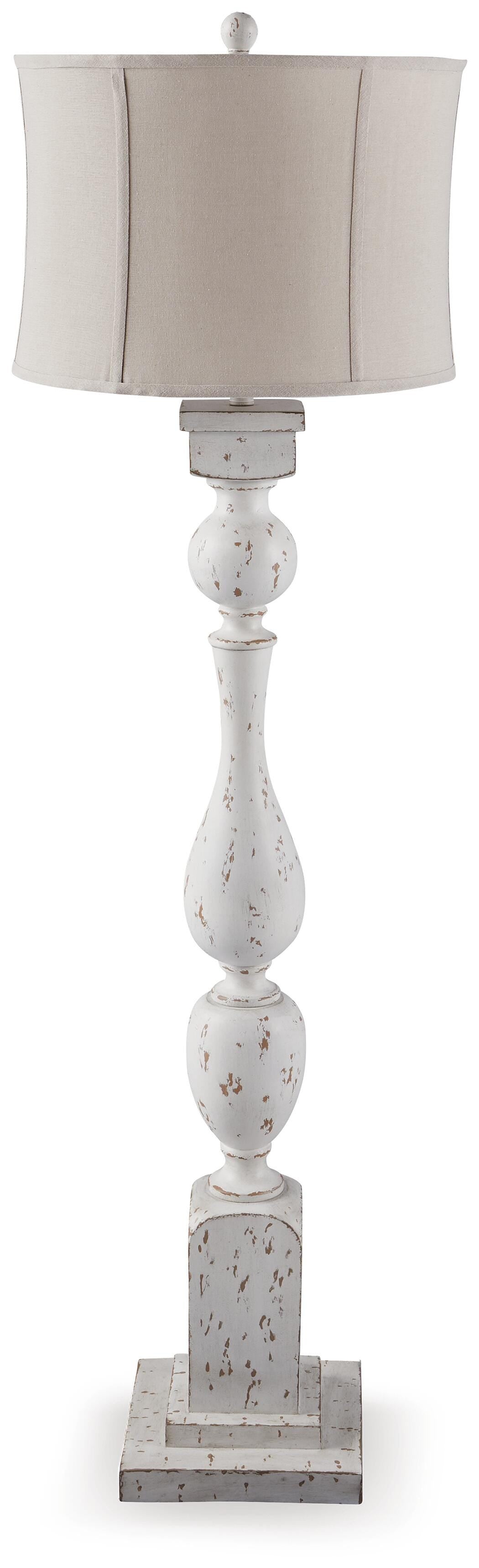 Madsbrook Floor Lamp - White (1)
